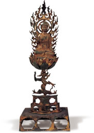 Gilt Bronze Statue of Shakyamuni Buddha Preaching the Dharma